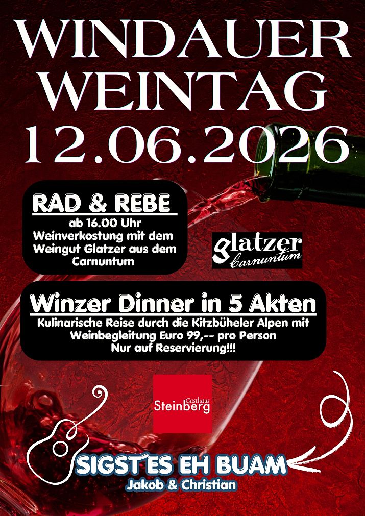 Windauer WeinTag 12.06.2026