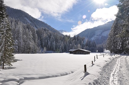 Winterlandschaft Windautal