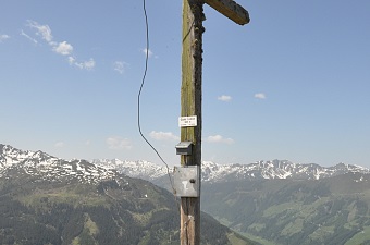 Das Gipfelkreuz des Lodrons, Westendorf